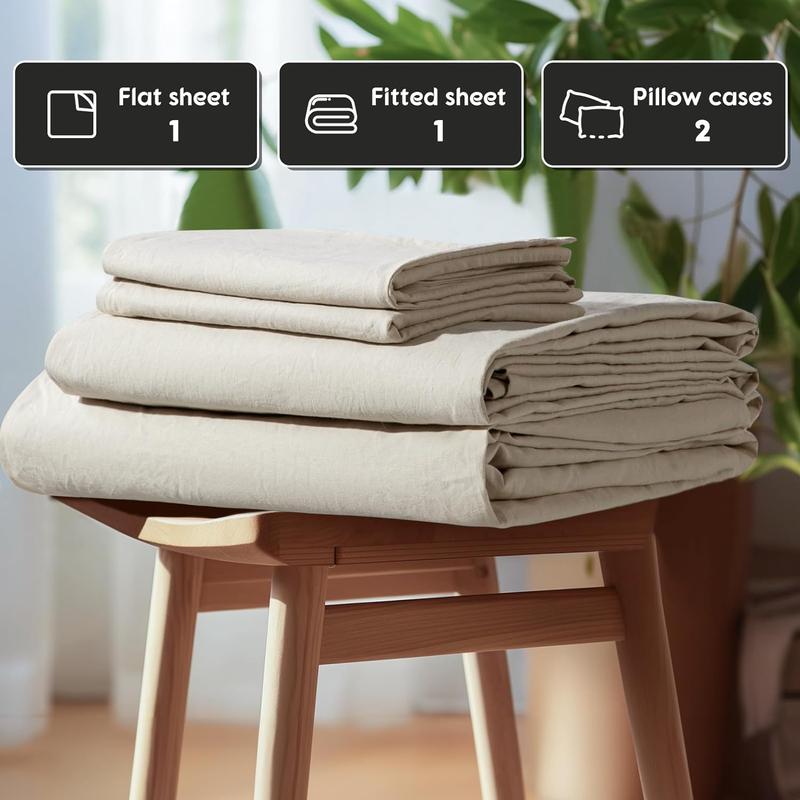 French Linen Sheets Set